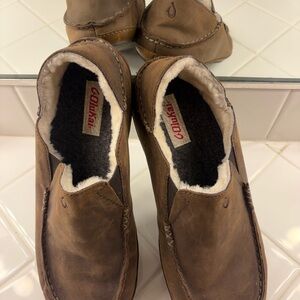 Quoddy Men's Tan Leather Loafers